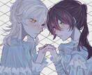 夢絵、カップリングイラスト描きます プレゼント用、観賞用などに！！！ イメージ2