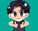 デフォルメイラスト、似顔絵描きます 目を引く配色でポップな絵を描きます！アイコン等にどうぞ！ イメージ4