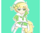 イキイキとしたミニキャライラスト描きます 可愛らしいポップさが得意です！グッズ制作にも使用可能♪ イメージ4