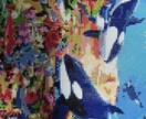 ダイヤモンドアート、クロスステッチ代行いたします 作る時間が取れない方いらっしゃいませんか？ イメージ1