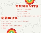 あなたのイメージが“伝わる”デザインにします SNS投稿・イベント・子ども向けなど幅広く対応いたします。 イメージ2