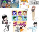 イラスト作成いたします SNSやブログのアイコンヘッダーが必要な方お待ちしております イメージ2