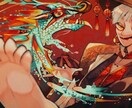 サムネ差別化！雰囲気あるオシャレなイラスト描きます アーティスティックから耽美まで！個性的なご希望叶えます！ イメージ6
