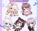 かわいいミニキャラ・SDイラスト作ります グッズやスタンプにオススメです イメージ4