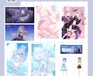 様々な用途に合わせた1枚絵を制作いたします 追加項目少なめで簡単見積り◎柔らかいタッチで雰囲気幅広く◎ イメージ7