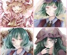 SNS、その他に使えるアイコンを製作します オリジナル、東方（紺まで）その他 イメージ1
