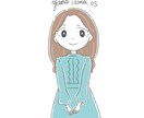 SNSのアイコンを作成します あなただけのオリジナルアイコン！ゆるっとした女の子が得意です イメージ2