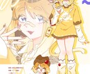 ふんわり可愛いイラスト描きます 一枚絵、立ち絵、アイコンなどご希望の方に！ イメージ4