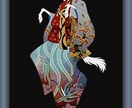 手描きによるオリジナルアートを制作致します 美術作家が描くオリジナルアート。楽しみ感じ喜びを貴方へ イメージ6
