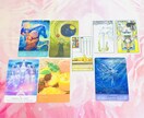 自由なカードとの対話で必要なメッセージ伝えます リーディングしながらカードを引き、直感で生きたメッセージを イメージ1