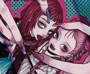 個性的でオシャレな女の子イラスト描きます 【ポップ×ゴス/ガーリー×毒っぽさ】映える一枚をお届け！ イメージ1