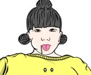 特別価格！似顔絵を作成します SNS、名刺やプレゼントに！アニメ風にでお描き致します！ イメージ5