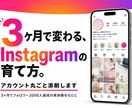 あなたのInstagramを添削して伸ばします 3ヶ月で変わる、Instagramの育て方 イメージ1