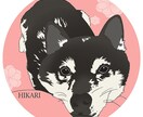 ペットのイラスト描きます SNSのアイコンやグッズにしてプレゼントにもお使い頂けます イメージ6