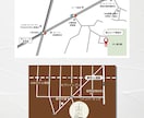 見やすく分かりやすい地図を制作します チラシやWebに使える「見やすく伝わる地図」を丁寧に制作 イメージ2