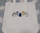 世界に一つの猫ちゃんグッズ制作承ります エコバッグや缶バッジなど種類豊富！ イメージ8