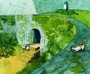 水彩風景イラストをお描きします 制作数１０００枚以上⭐︎あなただけの風景をお描きします♪ イメージ6