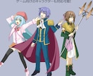 高品質キャラ立ち絵を制作します 個人様向け｜ゲームや配信に映える立ち絵 イメージ4