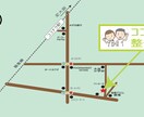 わかりやすい地図作成します 地元ならではの地図でお店の場所をわかりやすくしませんか？ イメージ2