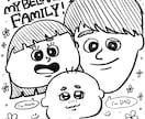特徴を活かした愛嬌たっぷりの似顔絵描きます SNSアイコン、待ち受け、様々な用途にいかがでしょうか☆ イメージ4