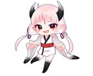 あなたのハロウィンイラスト描きます SD＆等身アイコンを作成します！！ イメージ7