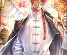 厚塗りセミリアルな人物イラスト描きます 商用可。ゲームRPGや書籍の挿絵等、幅広く対応可能です イメージ9