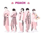 男性アイドル、プリクラ等の線画描きます お気に入りの男性アイドル、プリクラ等画像をお洒落に!◎ イメージ1