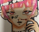 好きなキャラクターを独特な絵柄で書きあげます 貴方の推しキャラを独特の色使いや絵柄で書きあげます._. イメージ1