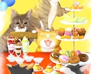 猫様のイラスト描きます 猫の特徴を捉えることが得意です♪ イメージ3