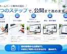 WordPressでホームページを制作します 事業・ターゲットを整理し、構成・導線から考えて制作します イメージ4