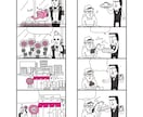 実績多数！4コマ漫画の作成をいたします 【30年以上の実績！】漫画の作成をいたします イメージ4