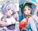 1月までの特別価格！イラスト制作します 商用利用可能なイラストが通常価格よりも最大5,000円引き！ イメージ3