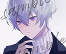 水彩・厚塗り風の透明感のあるSNSアイコン描きます ご希望に添って貴方だけの特別なイラストを制作します イメージ1
