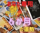 占ってから6か月の運勢を鑑定します ☆半年間の傾向をいろんな占術で多角的に運気の流れを観ます。 イメージ1