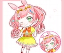 ふんわり可愛いSD・ミニキャライラスト描きます 商用利用料込！SNS・配信・動画・グッズなどにオススメ◎ イメージ8