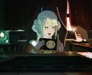 背景を含むイラストを描きます キャラクターが「存在」する世界を作り上げます！ イメージ2