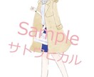 オシャレなガールズイラスト描きます 美容、ファッション系におススメ！ イメージ6