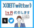 1ヶ月X(Twitter)チームで運用代行します X(旧Twitter)専属SNSマーケのチームが戦略的対応！ イメージ1
