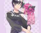 商用利用無料！バストアップ・立ち絵作成いたします IRIAM対応作成可能・１枚絵やアイコンに！ イメージ6
