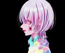 目を引くかっこいい、可愛いイラスト作成します カテゴリ最安値でスピード納品！ イメージ1