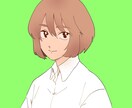 爽やかなアニメ風アイコン描きます SNSアイコン・サムネイルなどにどうぞ イメージ1