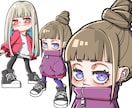 印象に残る可愛いくてかっこいいキャラクター描きます 立ち絵、Vtuberさん、サムネ、ヘッダー、動画・配信等も◎ イメージ3