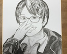 漫画に入ったような、白黒似顔絵お描きします！ます 普通の似顔絵とはちょっと違う、命を吹き込んだ似顔絵です！ イメージ6