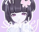 儚げかわいいデフォルメイラスト描きます 絵柄指定可能！リッチな質感とかわいさを同時にゲット！ イメージ2