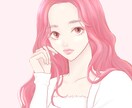 SNSアイコン用、かわいい系のイラスト作成します 女性向け、かわいい、癒し系デザイン得意です イメージ1