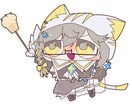 可愛いSD絵【最短1日納品】描きます 即日納品可。記念キーホルダー、挿絵にいかがでしょうか。 イメージ8