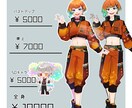IRIAM/TRPG等のイラスト制作いたします 配信者を目指してる方、TRPGをもっと楽しみたい方にぜひ！ イメージ2