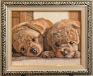 あなたの大切なペットの肖像画を油絵で描きます 油絵の醍醐味を身近に楽しんでいただける様リーズナブルに設定 イメージ5