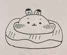 可愛い動物でいやされませんか？ゆるふわで書いてます 可愛い動物イラストゆるふわです！ イメージ3