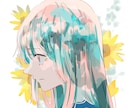 可愛く儚いアイコンお描きします SNSアイコンにいかがでしょうか！ イメージ4